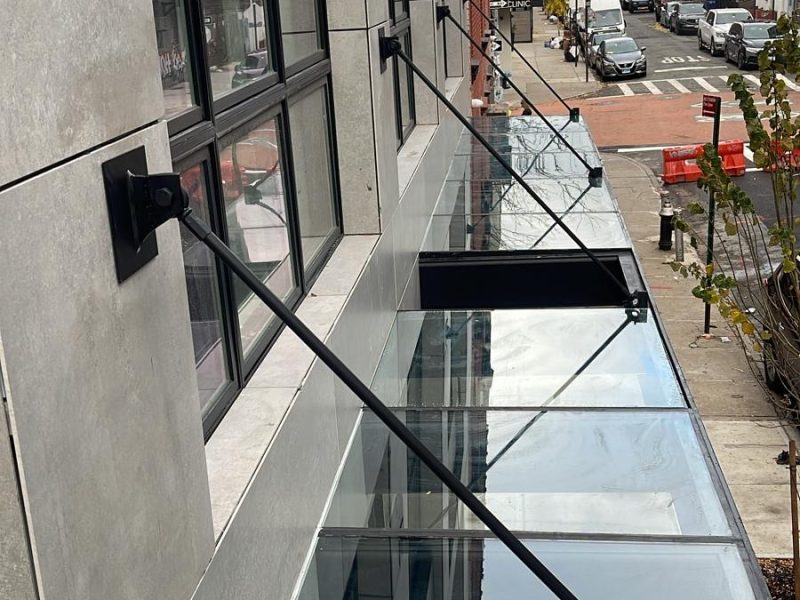 glass canopies nyc