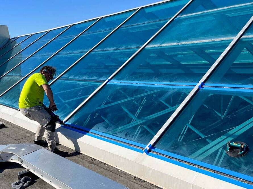 skylight waterproofing leak correction nyc